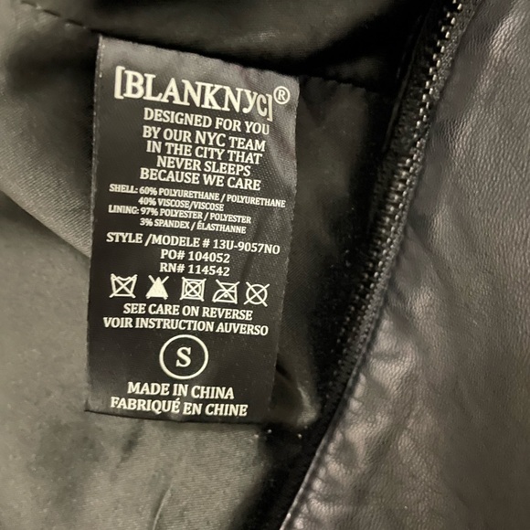 Blank NYC faux Leather Jacket - Picture 6 of 11
